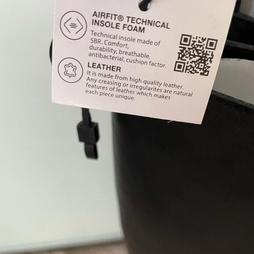 ZARA LEATHER BOOTS WITH BUCKLE US 6.5 - Picture 11 of 15